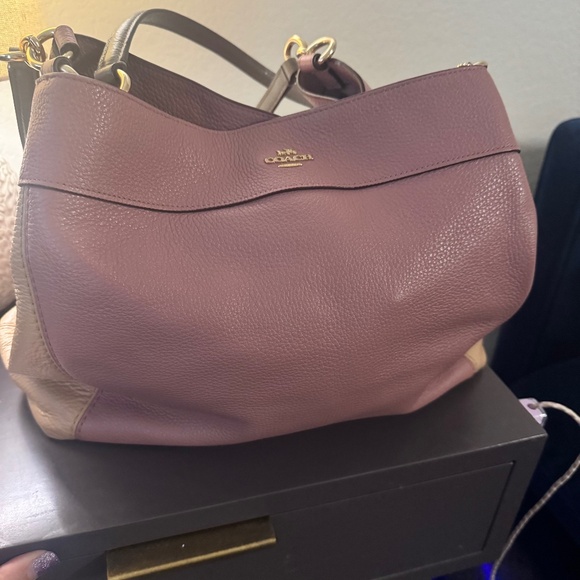 Block color Coach bag - Picture 1 of 6